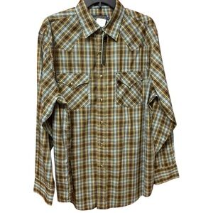 NWT Pendleton Frontier Western Shirt Sz L